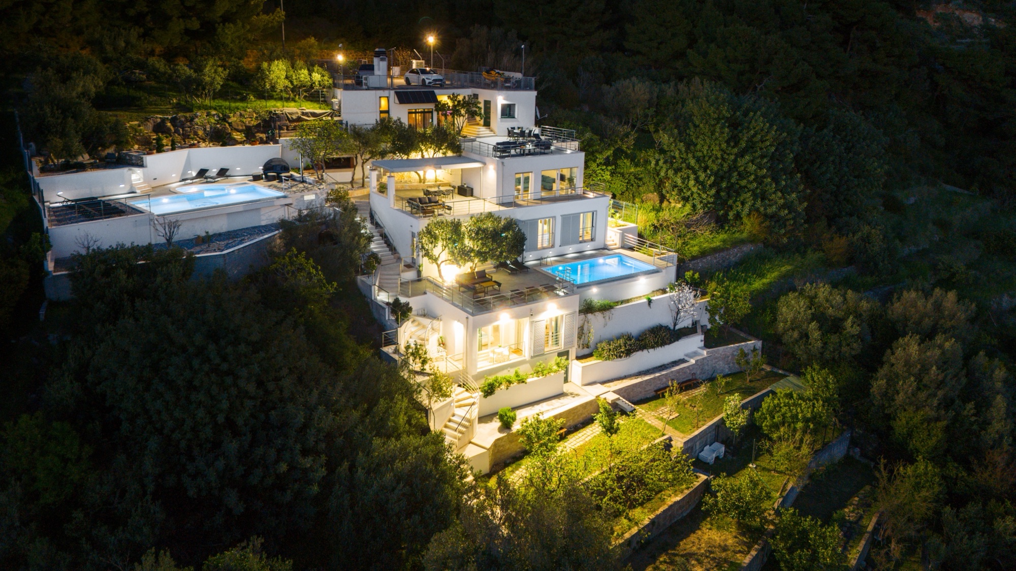 Villa Pape Podgora Layout